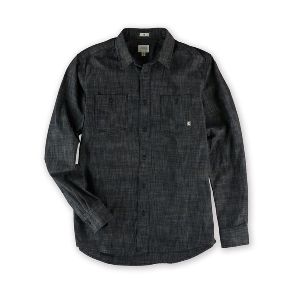 AMBIG Mens The Silas LS Button Up Shirt, NWT